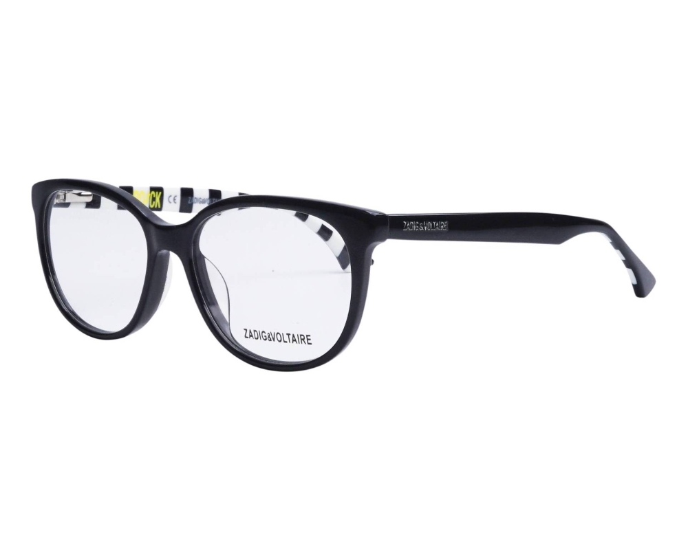 Zadig et Voltaire Zadig et Voltaire VZJ-012 0700 49-15 Noir Zèbre vue de profil