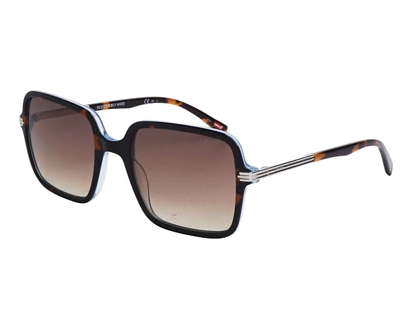Lunettes de soleil Levi's Marron havane et métal