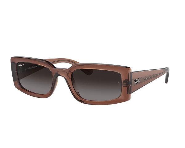 Ray-Ban Kiliane Polarized Transparent Brown Sunglasses