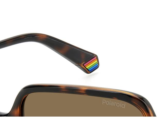Polaroid Lunettes De Soleil Lunettes De Soleil PLD 7060/S Yellow Black  Grey Polarized Jaune
